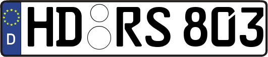 HD-RS803