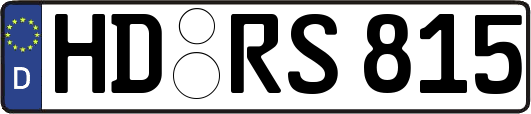 HD-RS815