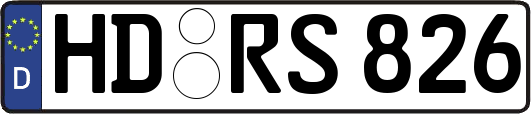 HD-RS826