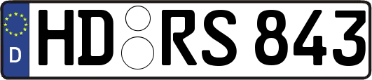 HD-RS843