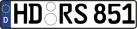 HD-RS851