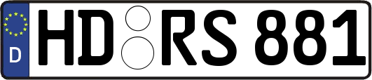 HD-RS881