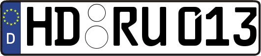 HD-RU013
