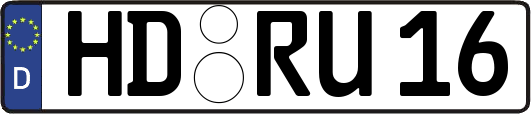 HD-RU16