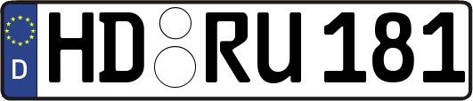 HD-RU181