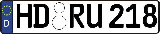 HD-RU218