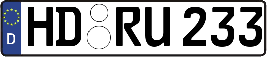 HD-RU233