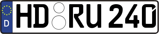 HD-RU240
