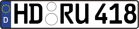 HD-RU418