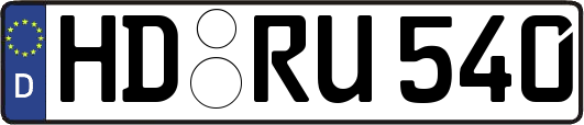 HD-RU540