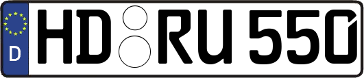 HD-RU550