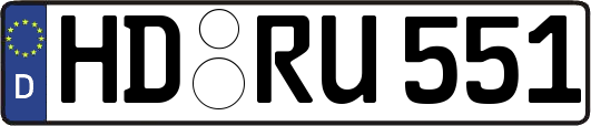 HD-RU551