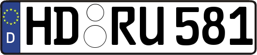 HD-RU581