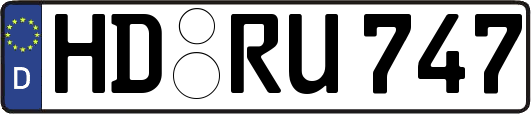 HD-RU747