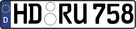 HD-RU758