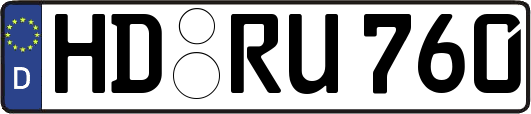 HD-RU760