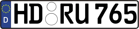 HD-RU765