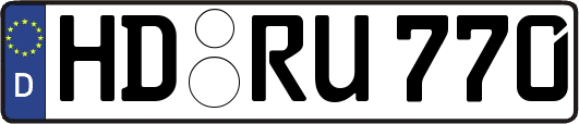 HD-RU770