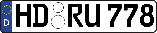 HD-RU778