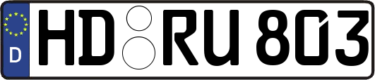 HD-RU803