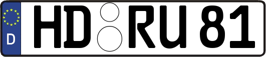 HD-RU81