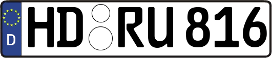 HD-RU816