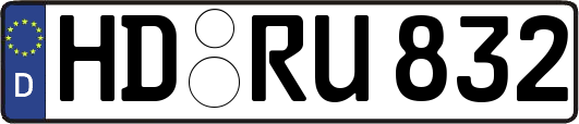 HD-RU832