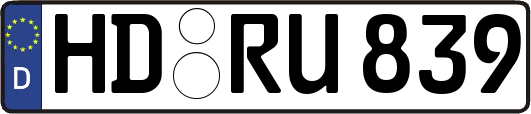 HD-RU839