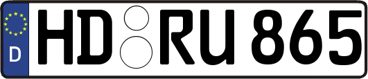 HD-RU865