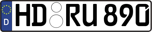 HD-RU890