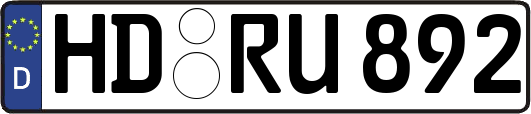 HD-RU892