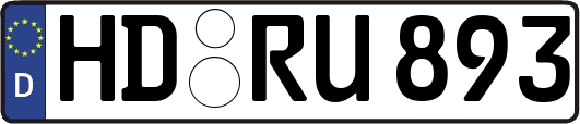 HD-RU893