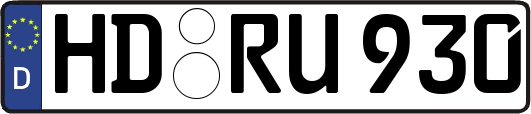 HD-RU930