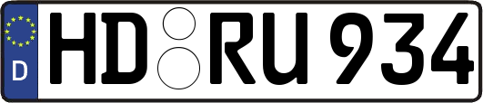 HD-RU934