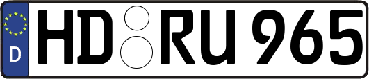 HD-RU965