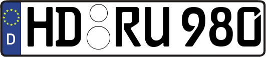 HD-RU980