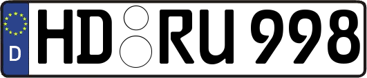 HD-RU998