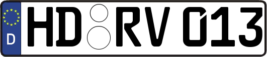 HD-RV013