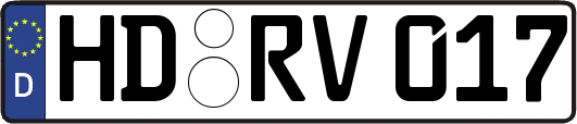 HD-RV017