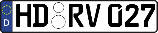 HD-RV027