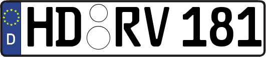 HD-RV181