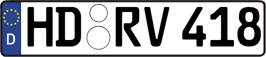 HD-RV418