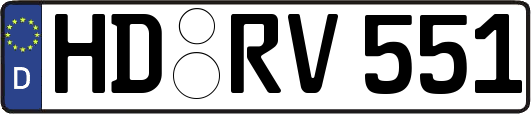 HD-RV551