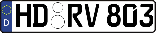 HD-RV803