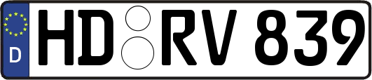 HD-RV839