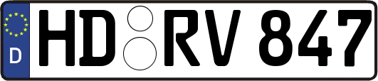 HD-RV847