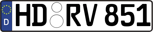 HD-RV851