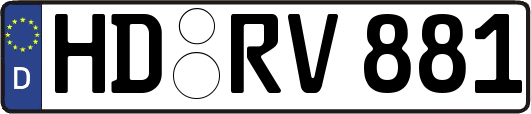 HD-RV881