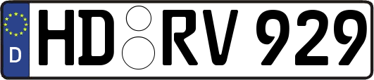 HD-RV929