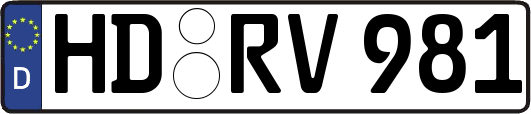 HD-RV981